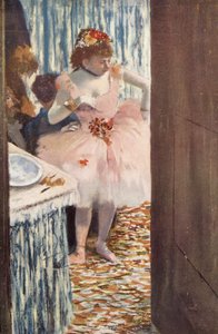 Ballerina nel suo palco da Edgar Degas